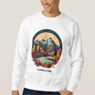 Majestic Mountain Peaks T-Shirt – Adventure Awaits Sweatshirt