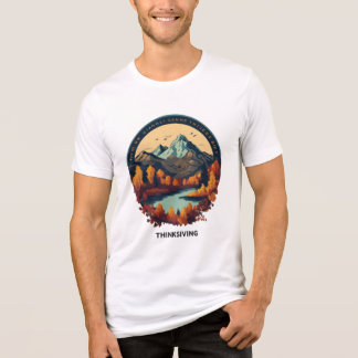 Majestic Mountain Peaks T-Shirt – Adventure Awaits Tri-Blend Shirt