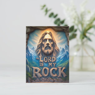 Majestic Mountains: The Lord Is My Rock Postcard