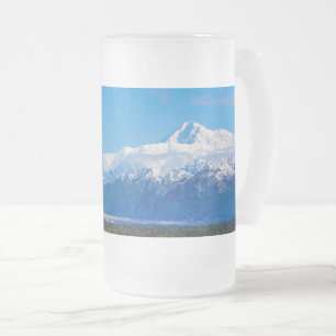 Majestic Mt McKinley Frosted Glass Beer Mug