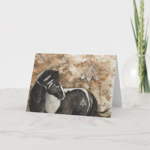 Majestic Mustang Horse by BiHrLe Card