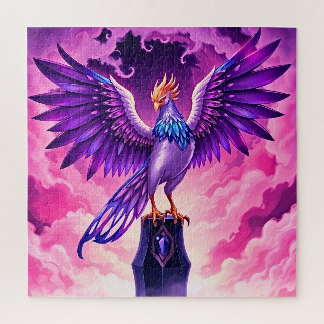 Majestic Mythical Bird  Jigsaw Puzzle (Vertical)