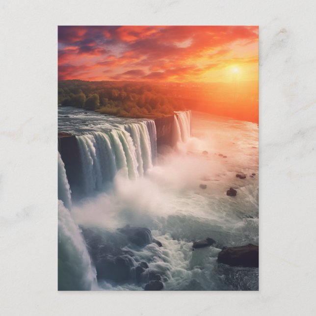 Majestic Niagara Falls #26 Postcard (Front)
