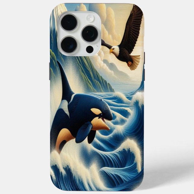 Majestic Orca Leaping Case-Mate iPhone Case (Back)