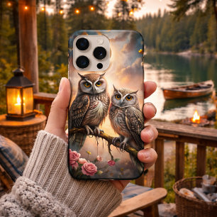 Majestic Owl Design iPhone 15 Pro Case
