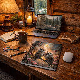 Majestic Owl Design Notebook