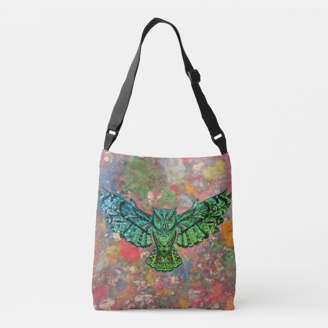 Majestic owl tote (Back)