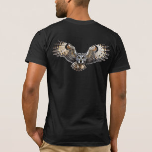 Majestic Owl Wings Spread Wildlife Nature Unisex T-Shirt