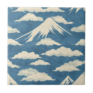 Majestic Peaks - Mountain for Nature Lovers Tile