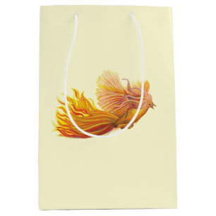 Majestic Phoenix Bird Flying Medium Gift Bag