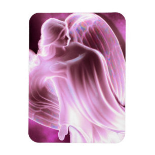 Majestic Pink Angel magnet