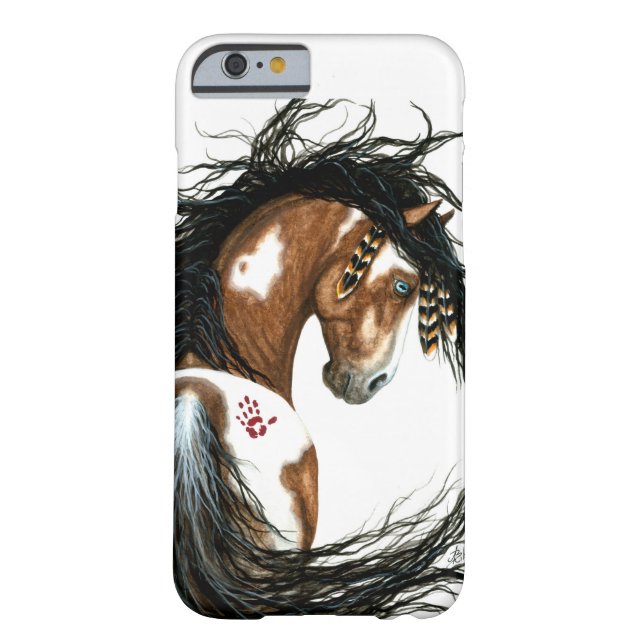 Majestic Pinto Horse iPhone 6 Case (Back)