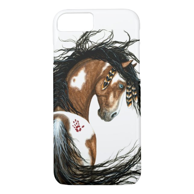 Majestic Pinto Horse iPhone 7 Case (Back)
