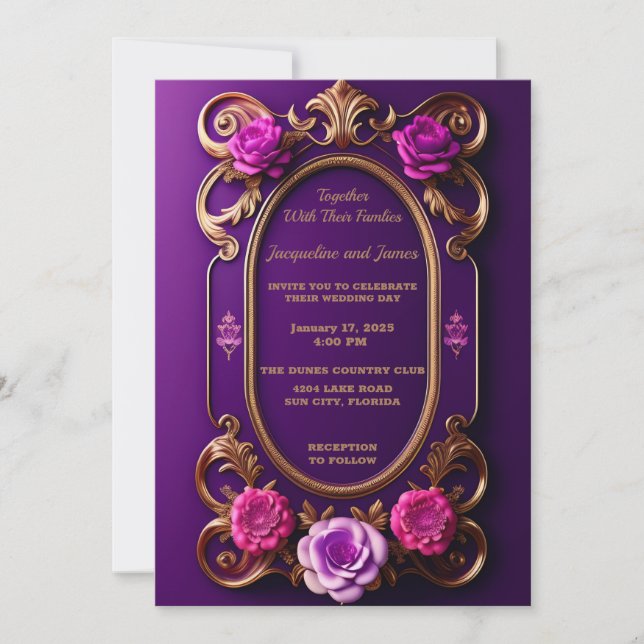 Majestic Purple Announcement (Front)