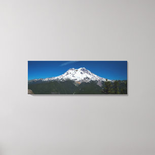 Majestic Rainier Panorama Canvas Print