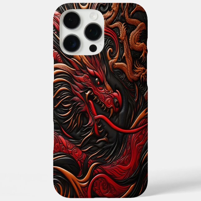 Majestic Red Dragon Design Case-Mate iPhone Case (Back)