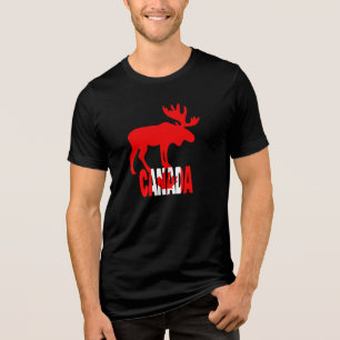 Majestic Red Moose Canada Graphic Tee