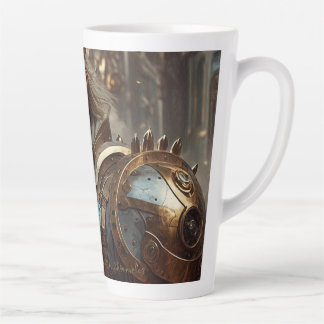 Majestic Regal Steampunk King Latte Mug