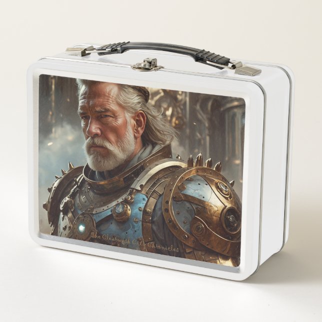 Majestic Regal Steampunk King Lunchbox (Front)