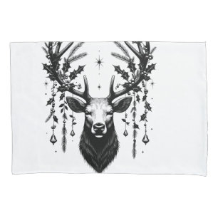 Majestic Reindeer T-Shirt Pillowcase
