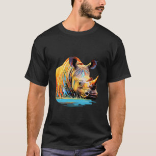 Majestic Rhinoceros Animal World Wildlife Beauty  T-Shirt
