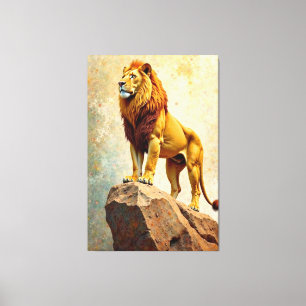 Majestic Roar Canvas Print