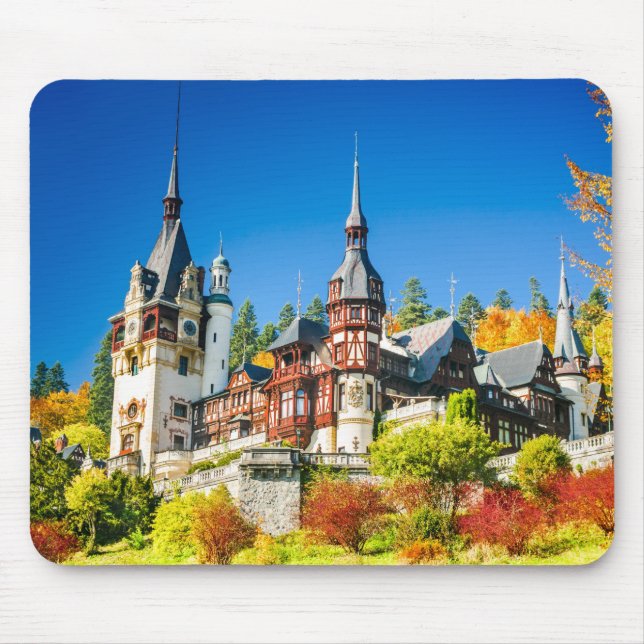 Majestic Romanian Landmark Design Mouse Mat (Front)