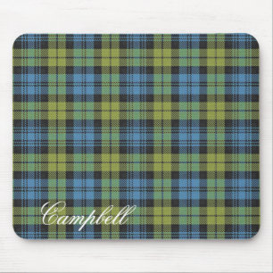 Majestic Scottish Campbell Family Tartan Mouse Mat