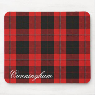 Majestic Scottish Clan Cunningham Tartan Mouse Mat
