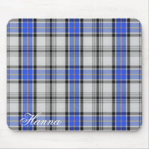 Majestic Scottish Clan Hannay Tartan Mouse Mat