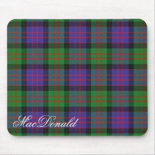 Majestic Scottish Clan MacDonald Tartan Mouse Mat