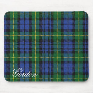 Majestic Scottish House of Gordon Clan Tartan Mouse Mat