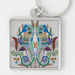 Majestic Seahorses Keychain