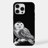 Majestic Snowy Owl Perched