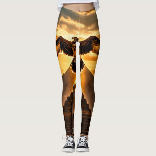 Majestic Soar: Eagle Vision Leggings" Leggings