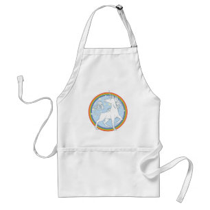 Majestic Sparkle Rainbow Unicorn Standard Apron