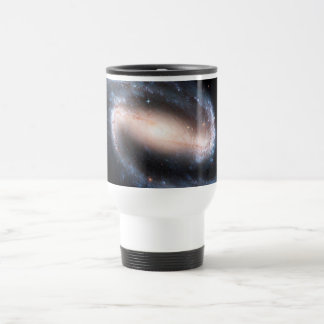 Majestic Spiral Galaxy Print Milky Way Andromeda Travel Mug