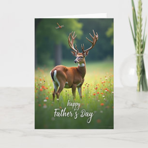 Majestic Stag Fathers Day Card