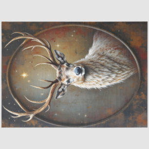 Majestic Stag in Twilight  Tissue Paper