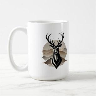 Majestic Stag – Wilderness Spirit Coffee Mug