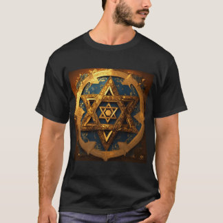 Majestic Star of David Vector Art" T-Shirt