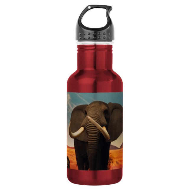Majestic Stature Aluminum Water Bottle (Front)