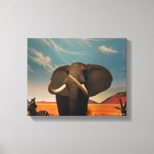 Majestic Stature Canvas Print
