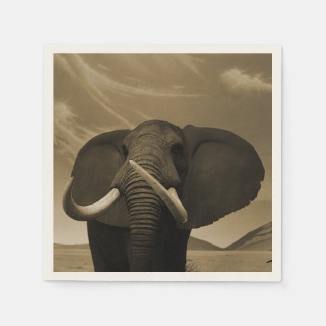 Majestic Stature Napkin (Front)