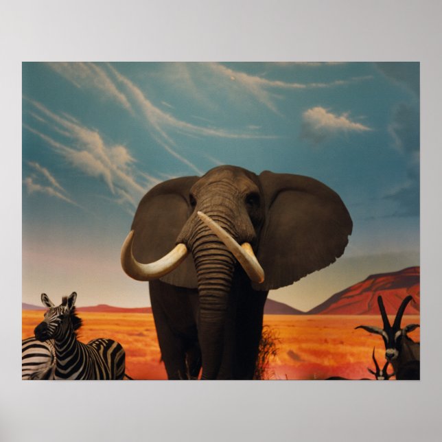 Majestic Stature Poster (Front)