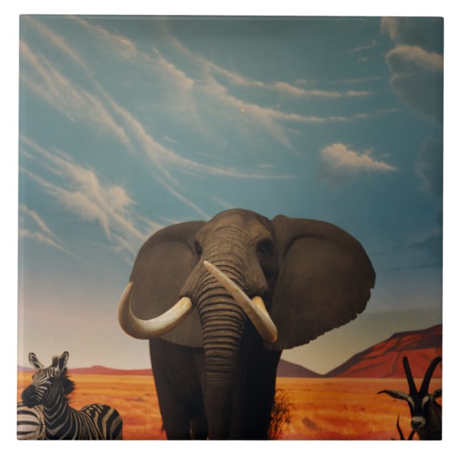 Majestic Stature Tile (Front)