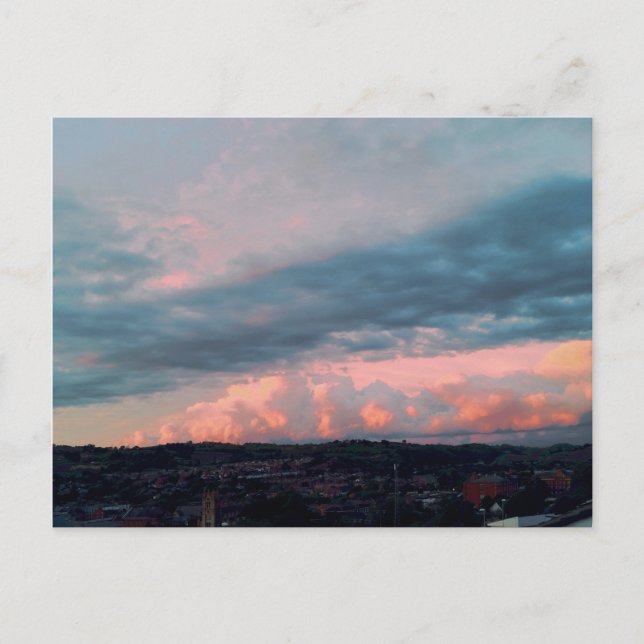 Majestic Sunset in Wales Postcard (Front)