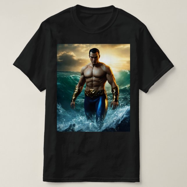 Majestic superhero design T-Shirt (Design Front)