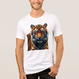 Majestic Tiger Bella+Canvas  Tri-Blend Shirt