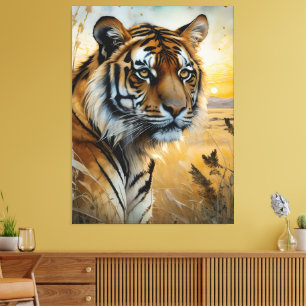 Majestic Tiger Canvas Print